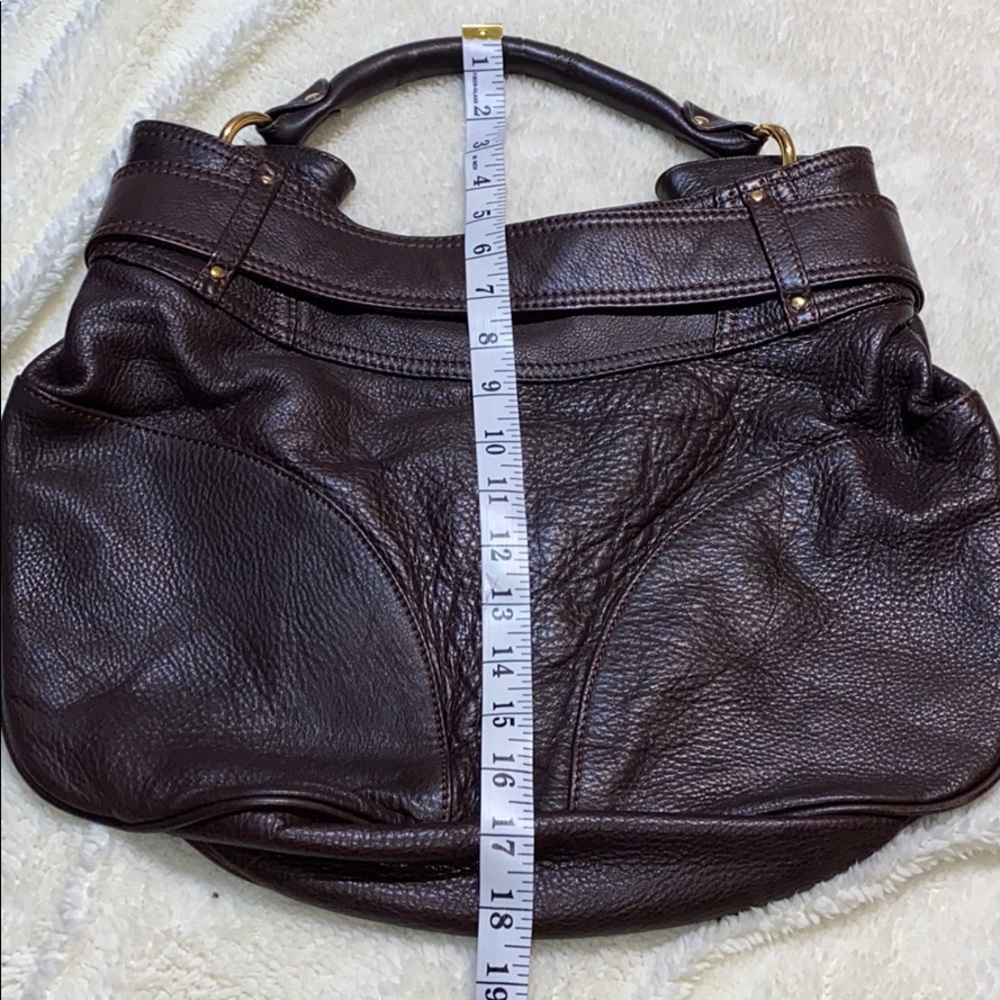 Steve Madden large soft leather satchel bag. - Picture 9 of 12